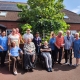 Representatives of Bridgwater Gangs and Features with residents and staff from Avalon Nursing Home