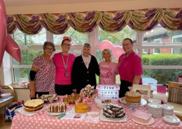 L-R Maureen Hewitt, Lisa Priddice, Tracy Wegg, Chloe Wegg and Madison Davis