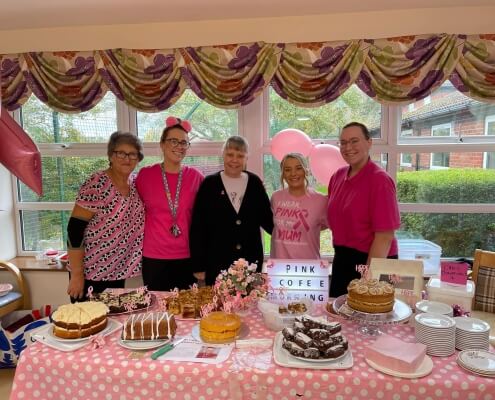 L-R Maureen Hewitt, Lisa Priddice, Tracy Wegg, Chloe Wegg and Madison Davis